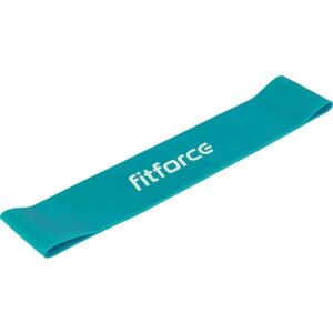 Fitforce EXELOOP HARD Posilovací guma, světle modrá, velikost UNI
