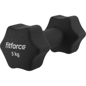 Fitforce FDBN 5 KG Jednoruční činka, černá, velikost 5kg