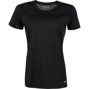 Fitforce KIRSI Dámské fitness triko, černá, velikost L