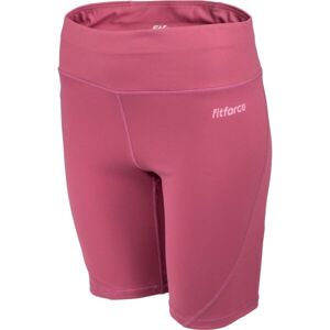 Fitforce MAROTTA Dámské fitness šortky, růžová, velikost M
