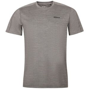 Fitforce SALIM Pánské fitness triko, šedá, velikost S