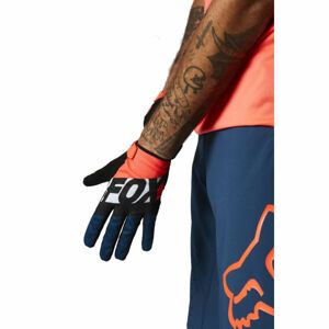 Fox RANGER GEL Cyklistické rukavice, tmavě modrá, velikost L