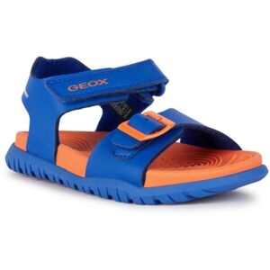 Geox J SANDAL FUSBETTO B. A Juniorské chlapecké sandály, modrá, velikost 30