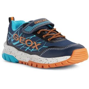 Geox J TUONO BOY Tmavě modrá 32 - Chlapecké volnočasové boty