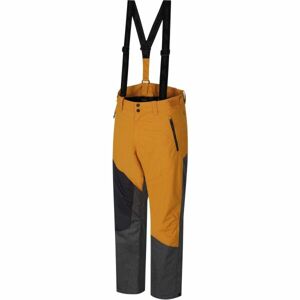 Hannah ARNY Pánské lyžařské kalhoty, Tmavě šedá,Oranžová, velikost M