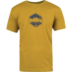 Hannah RAMONE Pánské tričko, žlutá, veľkosť XL