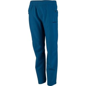 Head CARSON Dětské softshellové kalhoty, Modrá,Černá, velikost 140-146