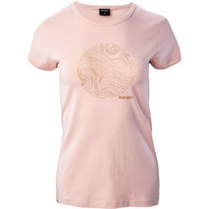 Hi-Tec LADY AKUJA Dámské triko, růžová, velikost XL