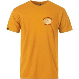 Horsefeathers GRIZZLY T-SHIRT Pánské tričko, žlutá, velikost L