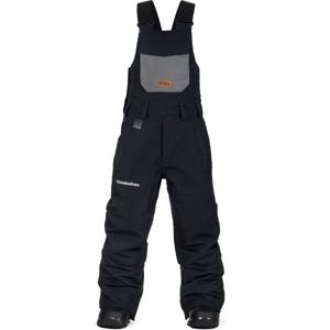 Horsefeathers MEDLER YOUTH Dětské lyžařské/snowboardové kalhoty, černá, veľkosť S
