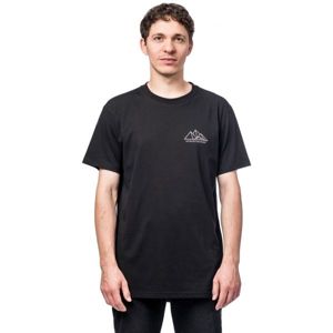 Horsefeathers PEAKS SS T-SHIRT Pánské tričko, černá, velikost S