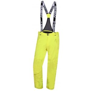 Husky MITHY M žlutá L - Dámské lyžařské kalhoty