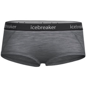 Icebreaker SPRITE HOT PANTS modrá M - Dámské kalhotky