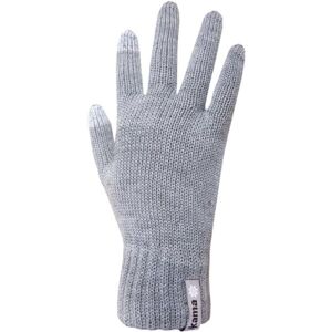 Kama RUKAVICE R301 Pletené rukavice, šedá, veľkosť S