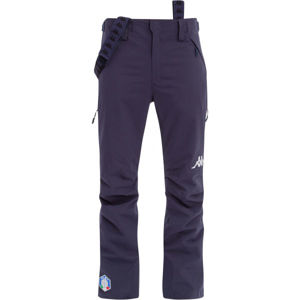 Kappa 6CENTO 622 HZ FISI Pánské lyžařské kalhoty, modrá, velikost S