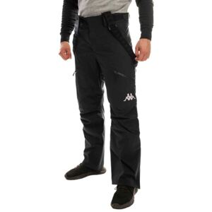Kappa 6CENTO 622 HZ US Pánské lyžařské kalhoty, černá, veľkosť XL