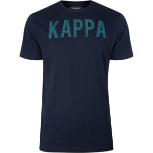 Kappa LOGO BAKX Pánské triko, Tmavě modrá,Modrá, velikost S