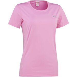 KARI TRAA NORA TEE Dámské sportovní triko, růžová, velikost S