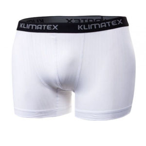 Klimatex BAX Pánské boxerky, bílá, velikost