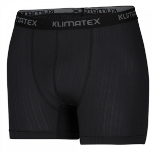Klimatex BAX Pánské funkční boxerky, Černá,Tmavě šedá, velikost L