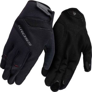 Kross ROCKER Cyklistické rukavice, černá, velikost