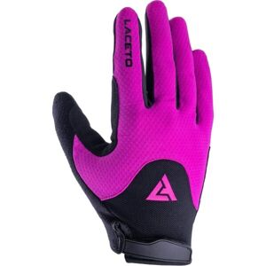 Laceto FURY Cyklistické rukavice, růžová, velikost S