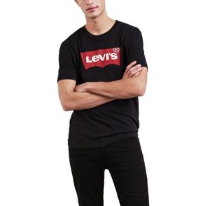 Levi's® GRAPHIC SET-IN NECK Pánské tričko, černá, velikost