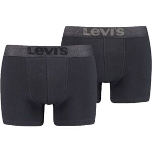 Levi's BOXER BRIEF 2P Pánské boxerky, černá, veľkosť L