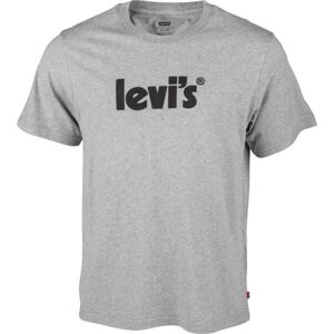 Levi's SS RELAXED FIT TEE Pánské tričko, černá, veľkosť XL