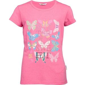 Lewro ROSALIN Dívčí triko, růžová, velikost 152-158