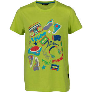 Lewro RODDY Chlapecké triko, Zelená,Mix, velikost 140-146