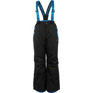Lewro ZYLER Chlapecké lyžařské kalhoty, černá, velikost 128-134