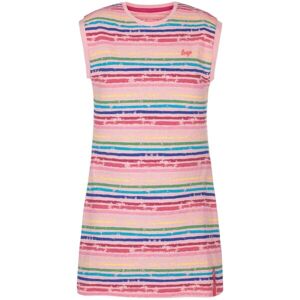 Loap BESBARA Dívčí šaty, růžová, velikost 112-116