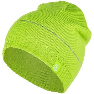 Loap ZODIE Dětská zimní čepice, reflexní neon, velikost 50-52