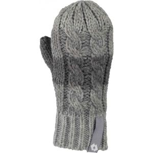 Lotto GAIA Dětské pletené rukavice, šedá, velikost 4-7