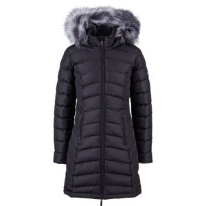 Lotto MARNIE Dívčí zimní kabát, Černá,Šedá, velikost 116-122