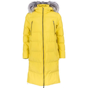 Lotto MIMOSA Dámský prošívaný kabát, žlutá, veľkosť S