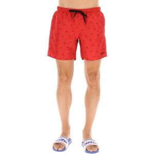 Lotto SHORT BEACH CLUB Pánské koupací šortky, červená, velikost M