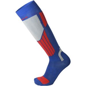 Mico LIGHT WEIGHT NATURAL MERINO SKI SOCKS modrá XL - Lyžařské ponožky