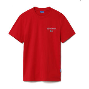 Napapijri S-ICE SS 1 Červená XL - Pánské tričko