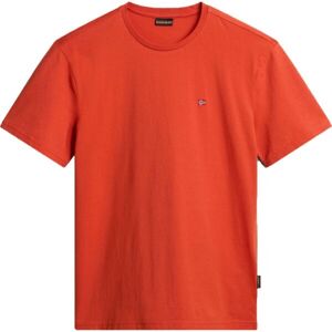Napapijri SALIS SS SUM Pánské tričko, oranžová, velikost S