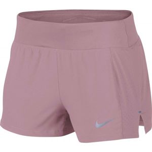 Nike ECLIPSE 3IN SHORT růžová M - Dámské běžecké kraťasy
