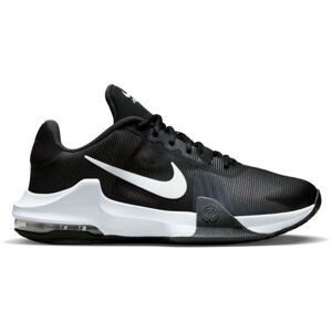 Nike AIR MAX IMPACT 4 Pánská basketbalová obuv, černá, velikost 45.5