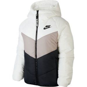 Nike NSW WR SYN FILL JKT HD W bílá M - Dámská bunda