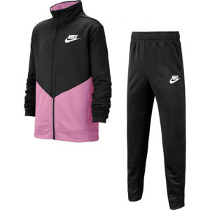 Nike NSW CORE TRK STE G černá S - Dívčí souprava