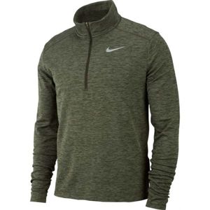 Nike PACER TOP HZ tmavě zelená L - Pánské běžecké triko