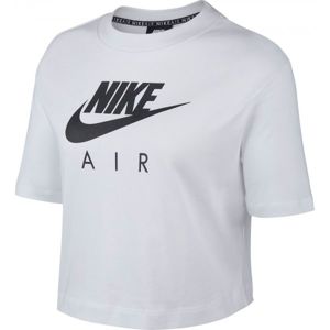 Nike NSW AIR TOP SS bílá L - Dámské tričko