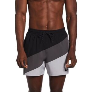 Nike COLOR SURGE 5 Pánské koupací šortky, černá, velikost XL