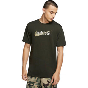 Nike DRY ATHLETE Pánské tréninkové tričko, černá, velikost M