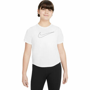 Nike DF ONE SS TOP GX G Bílá L - Dívčí tričko